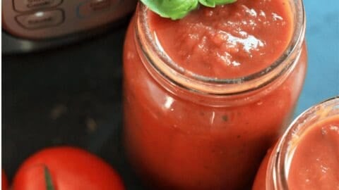 Instant Pot Marinara Sauce 10 Homemade Spaghetti Sauce with Fresh Tomatoes (Instant Pot Recipe)