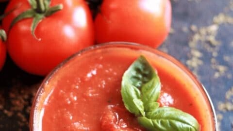 Instant Pot Marinara Sauce 11 Homemade Spaghetti Sauce with Fresh Tomatoes (Instant Pot Recipe)