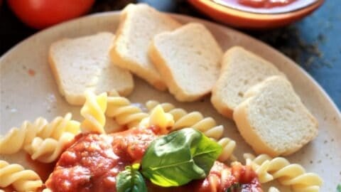 Instant Pot Marinara Sauce 12 Homemade Spaghetti Sauce with Fresh Tomatoes (Instant Pot Recipe)