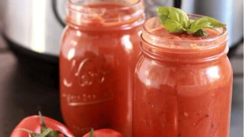 Instant Pot Marinara Sauce 9 Homemade Spaghetti Sauce with Fresh Tomatoes (Instant Pot Recipe)