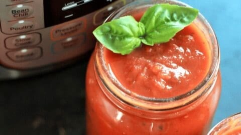 Marinara Sauce Pin2 1 Homemade Spaghetti Sauce with Fresh Tomatoes (Instant Pot Recipe)