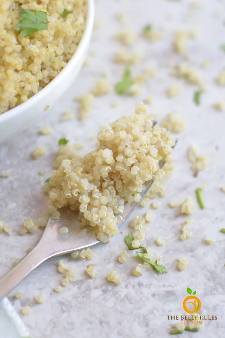 Fluffy Soaked Quinoa In The Instant Pot (nourishing, gluten-free)