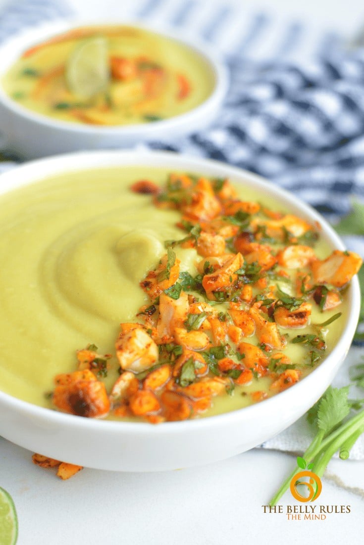 instant pot cauliflower soup , cauliflower soup