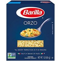 Barilla Pasta, Orzo Pasta, 16 Ounces