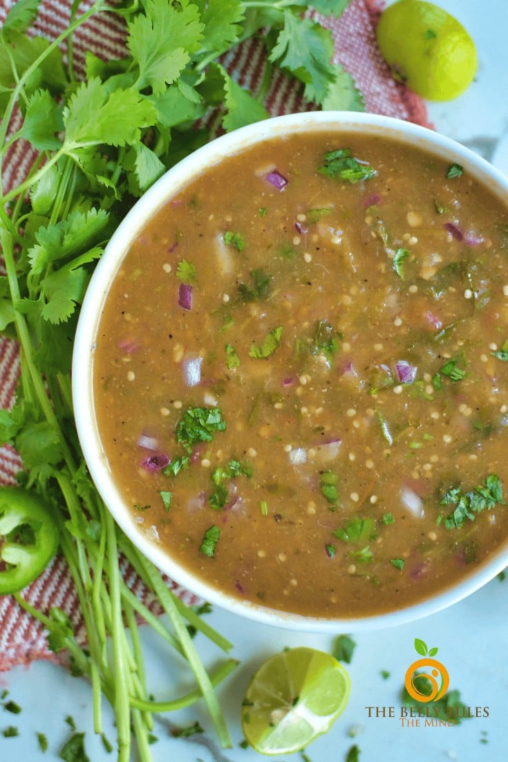 Roasted Tomatillo Salsa Verde Recipe