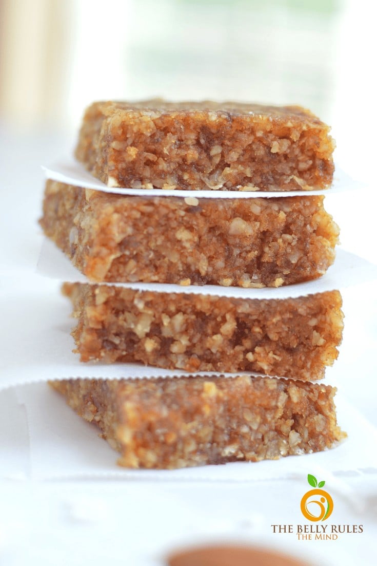 homemade almond and date energy bars 5 Sugar Free Homemade Almond & Dates Energy Bars