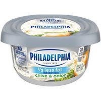 Philadelphia Light Cream Cheese with Chive and Onion 7.5oz