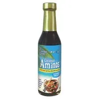 Coconut Secret Coconut Aminos - 8 fl oz - Low Sodium Soy Sauce Alternative, Low-Glycemic - Organic, Vegan, Non-GMO, Gluten-Free, Kosher - Keto, Paleo, Whole 30 - 48 Servings