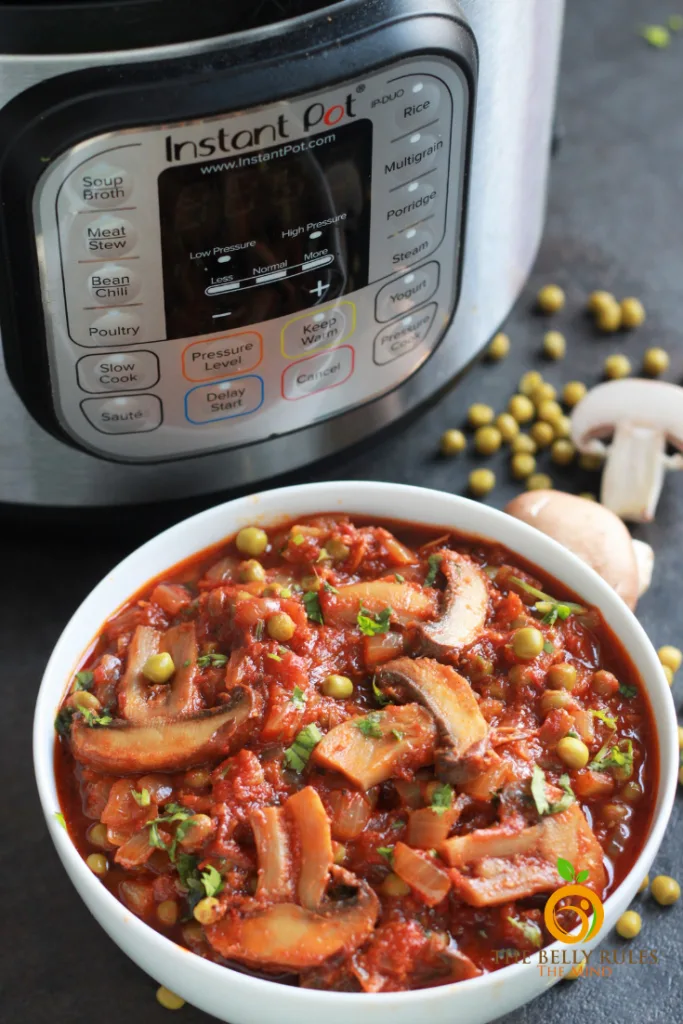 Mushroom masala instant discount pot