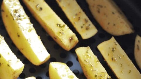 Air Fryer Potato Wedges Recipe Crispy Garlic Potato Wedges Air Fryer Recipe