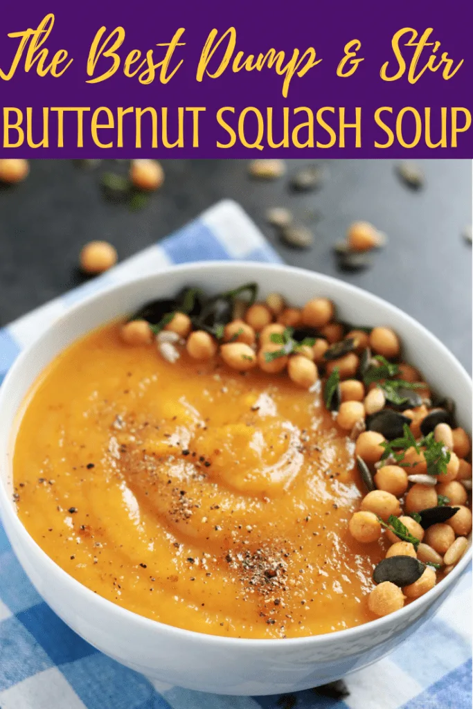 Vegetarian butternut squash soup instant pot hot sale