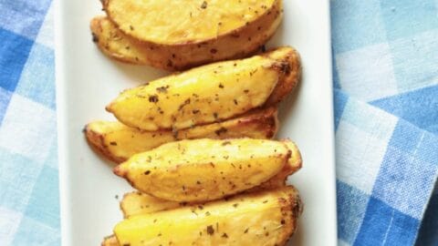 Potato Wedges 1 Crispy Garlic Potato Wedges Air Fryer Recipe