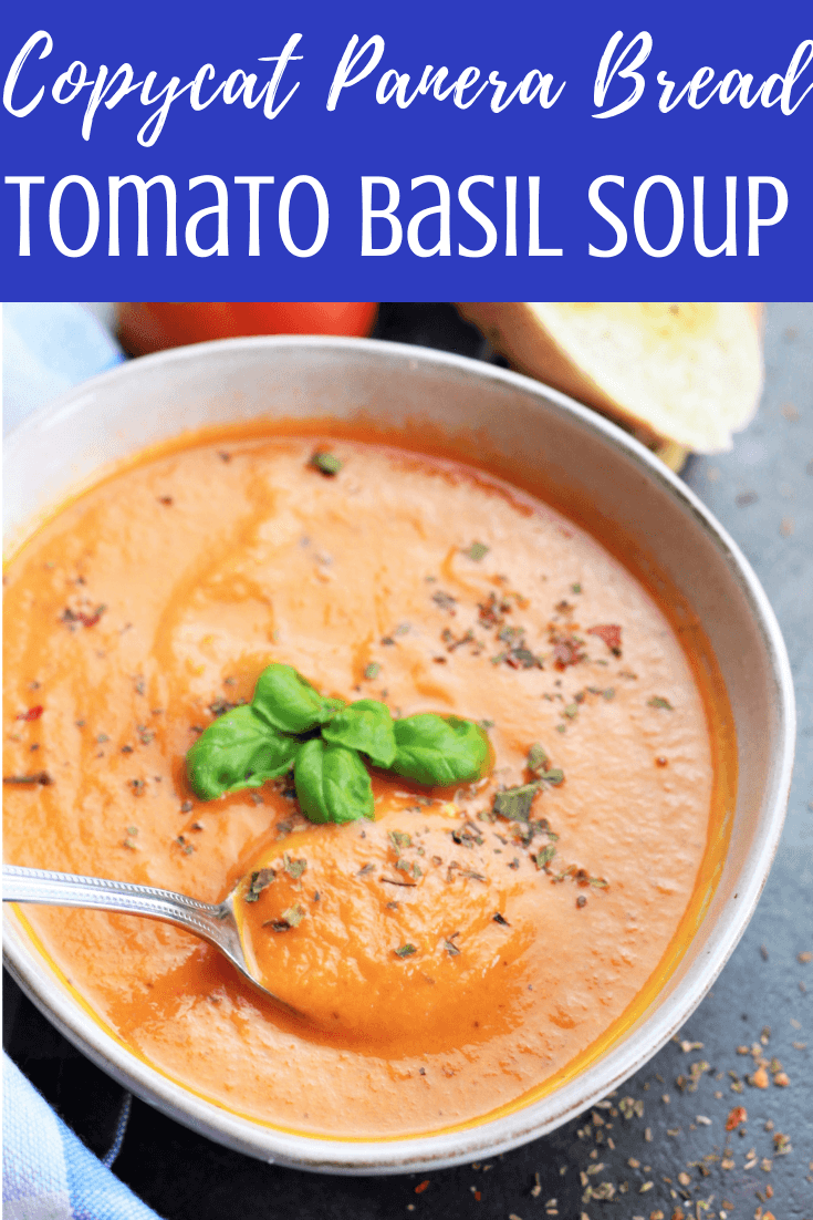 Panera Tomato Soup Copycat Recipe - The Belly Rules The Mind