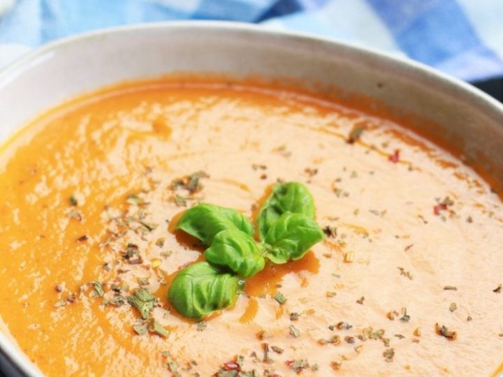 Vegan Panera Bread Creamy Tomato Soup 