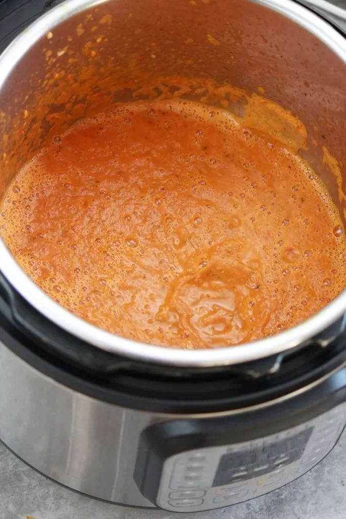 instant pot tomato basil soup