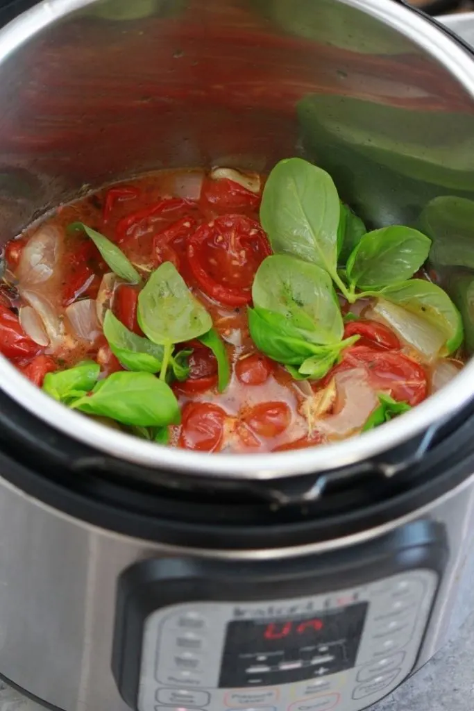 instant pot tomato basil soup