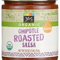 365 Everyday Value, Salsa Chipotle Roasted Organic, 16 Ounce