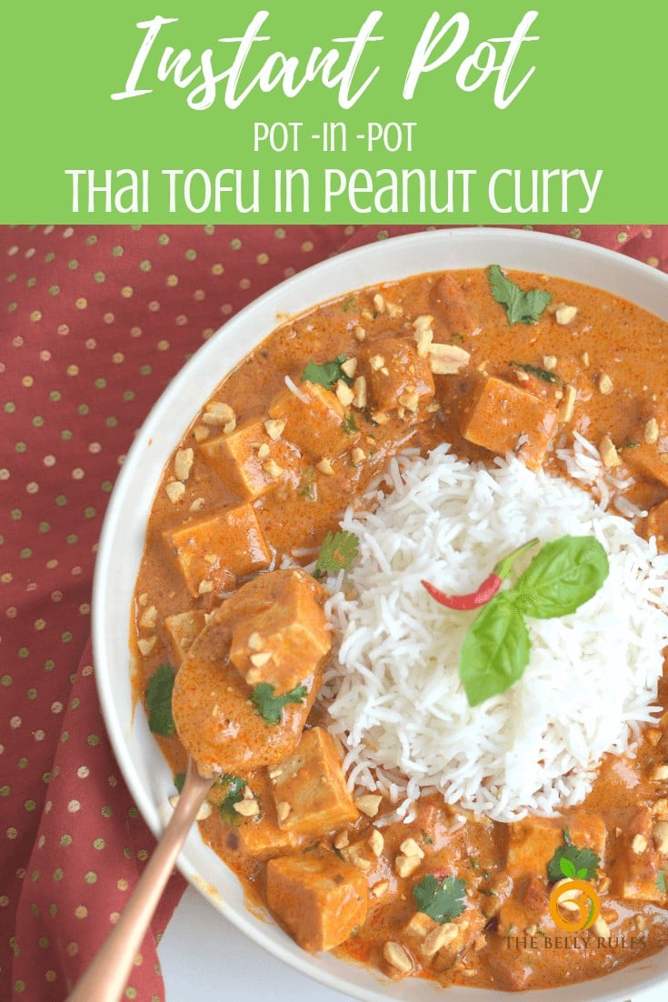 Instant Pot Thai Peanut Curry
