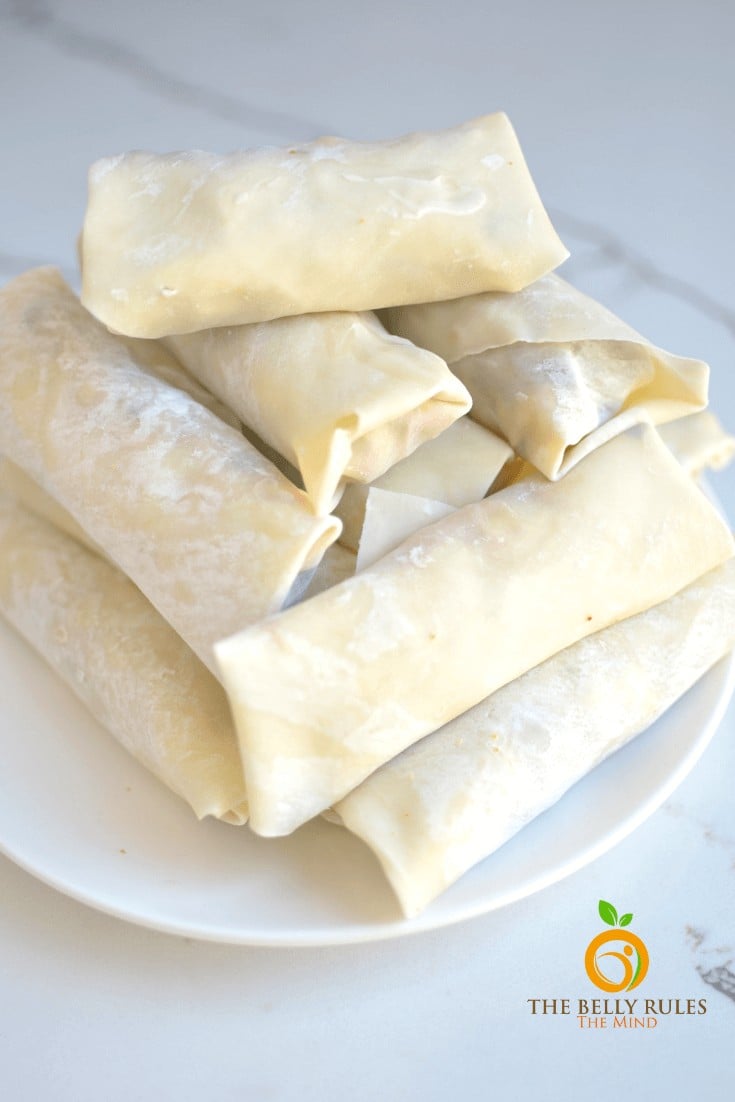 Air fryer southwest egg rolls