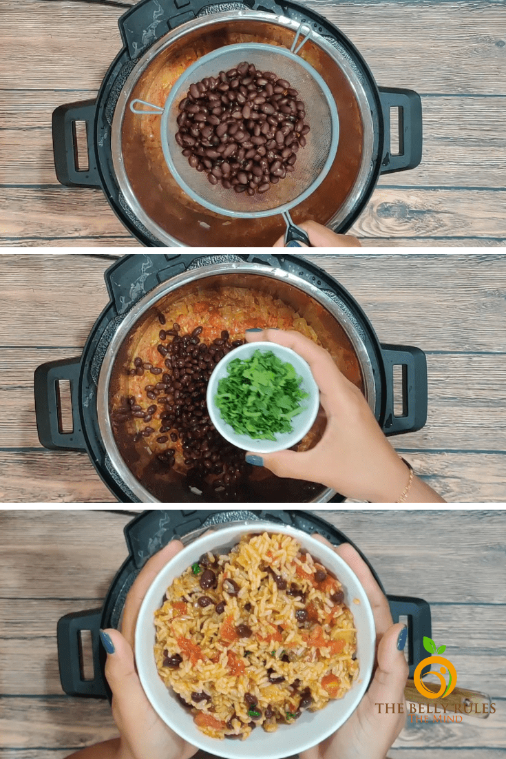 Easy Beans and Rice Recipe  Instant Pot or Slow Cooker Dinner