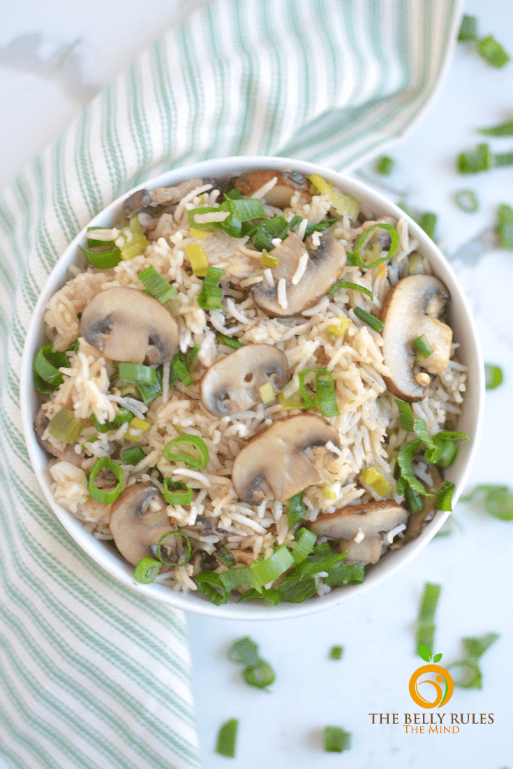instant pot Mushroom pilaf _ rice (2)