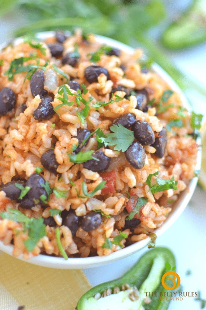 Quick And Easy Instant Pot Rice and Beans TheBellyRulesTheMind