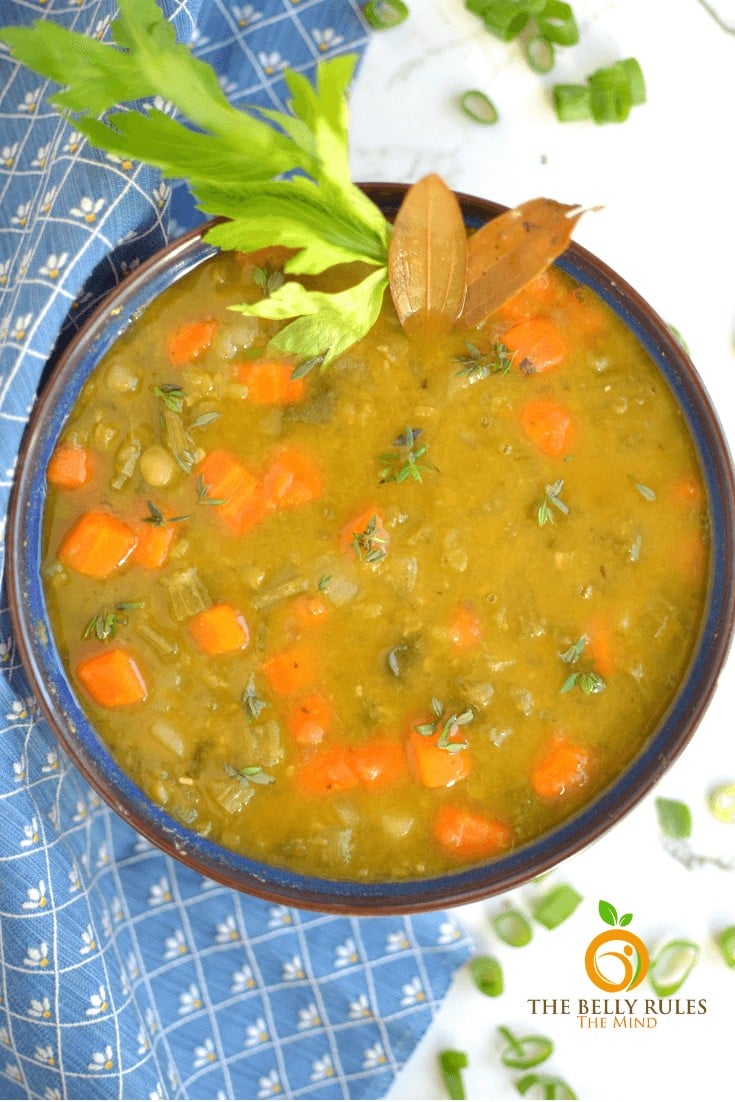 instant pot split pea soup