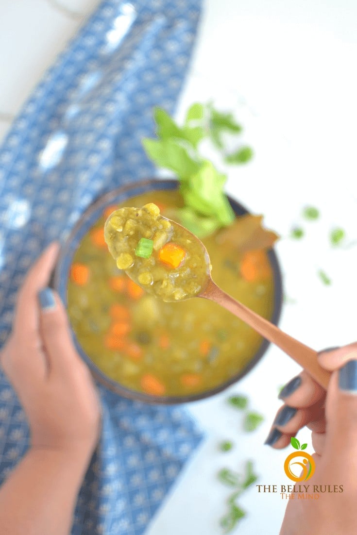instant pot split pea soup
