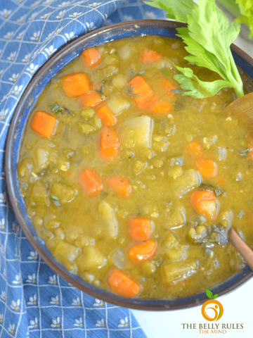 instant pot split pea soup