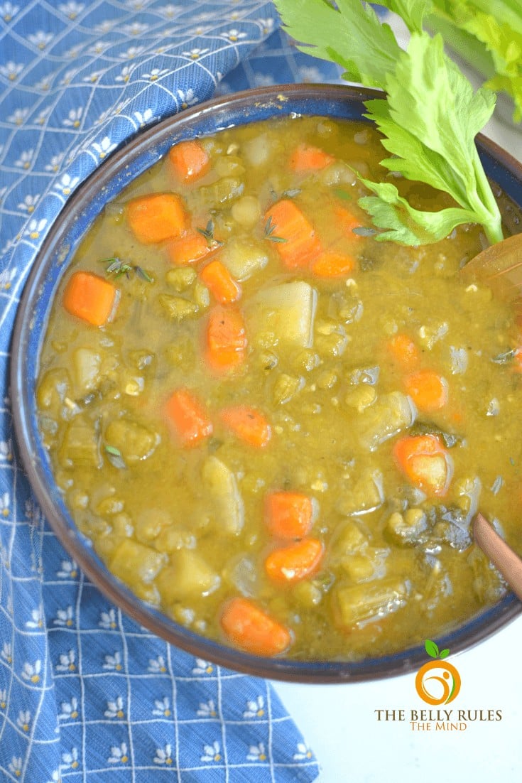instant pot split pea soup