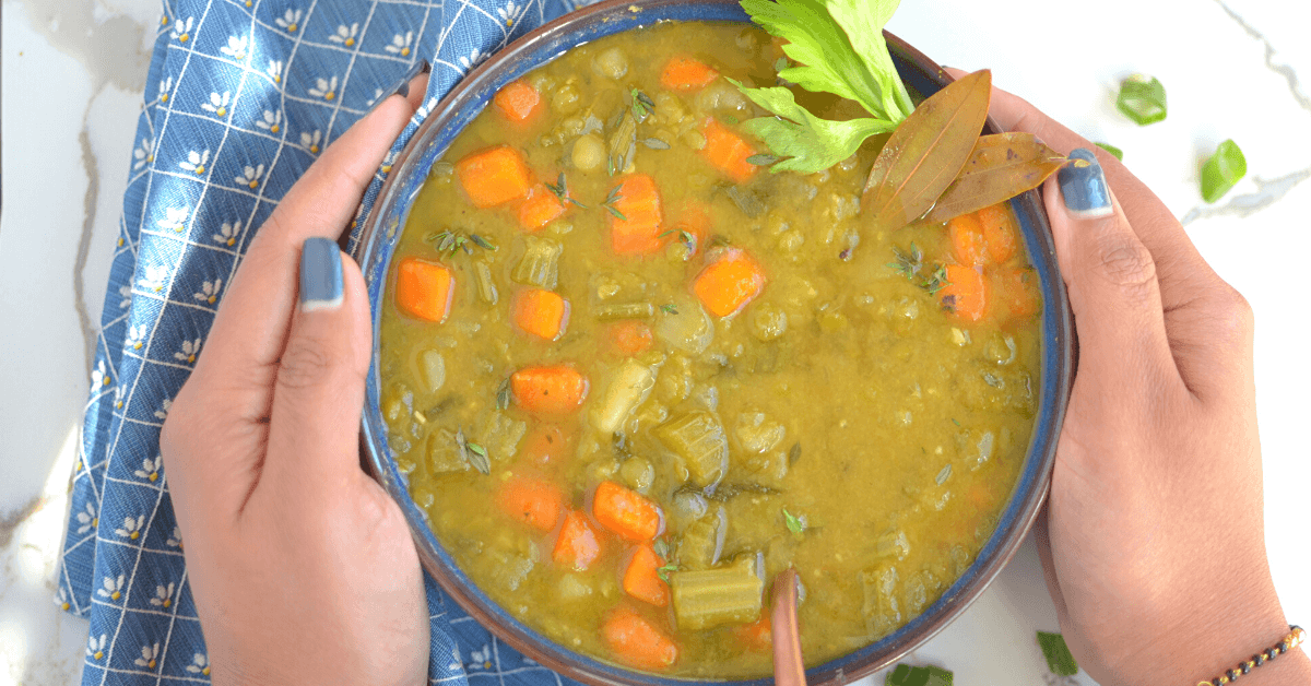 Recipe This  Instant Pot Vegan Split Pea Soup