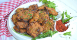 Air fryer Onion Bhajji