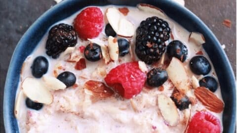 Instant pot breakfast rice porridge recipe
