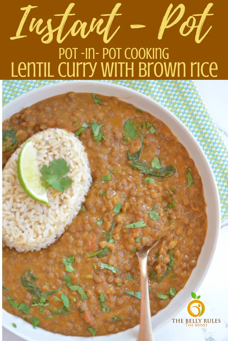 Instant pot lentil online dahl