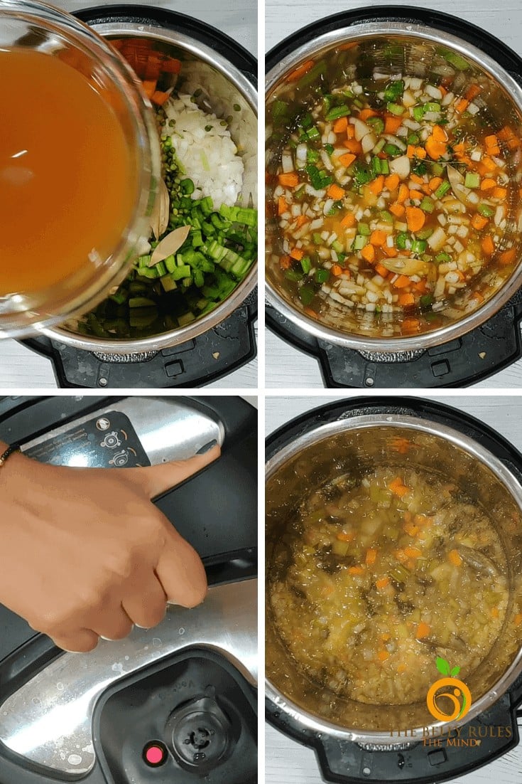 instant pot split pea soup