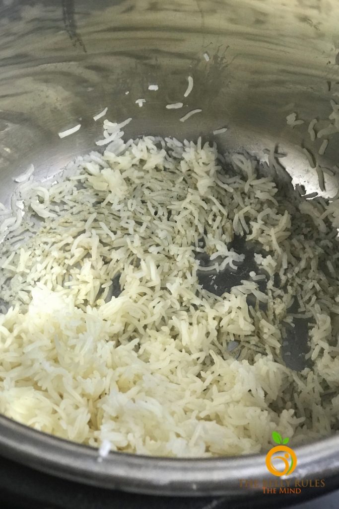 burnt rice in instant pot
