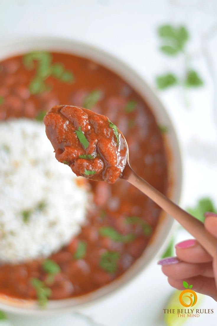 instant pot rajma chawal