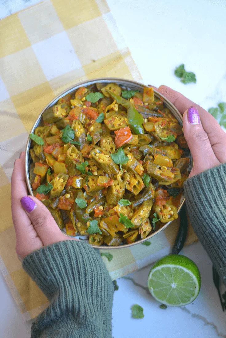 Bhindi masala/ okra stir fry