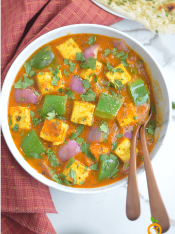 Instant pot Kadai paneer / karahi paneer