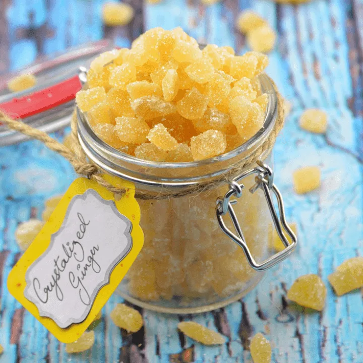 Crystallized Ginger / Candied Ginger Recipe