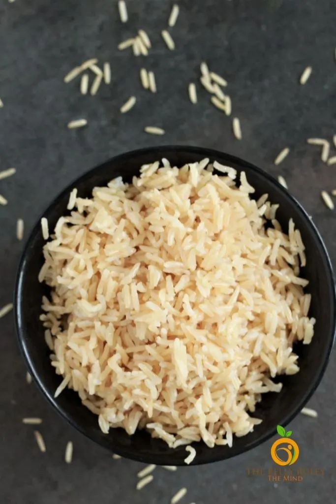 brown rice cooked in instant pot