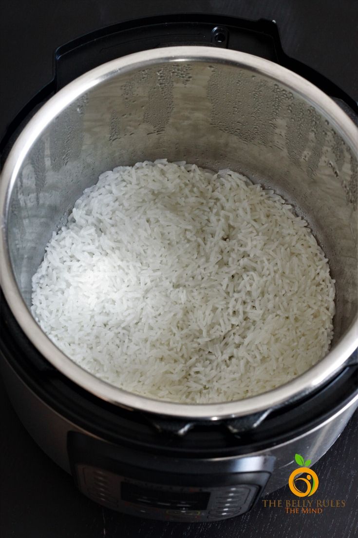 Easy Instant Pot Jasmine Rice Recipe with Video TheBellyRulesTheMind