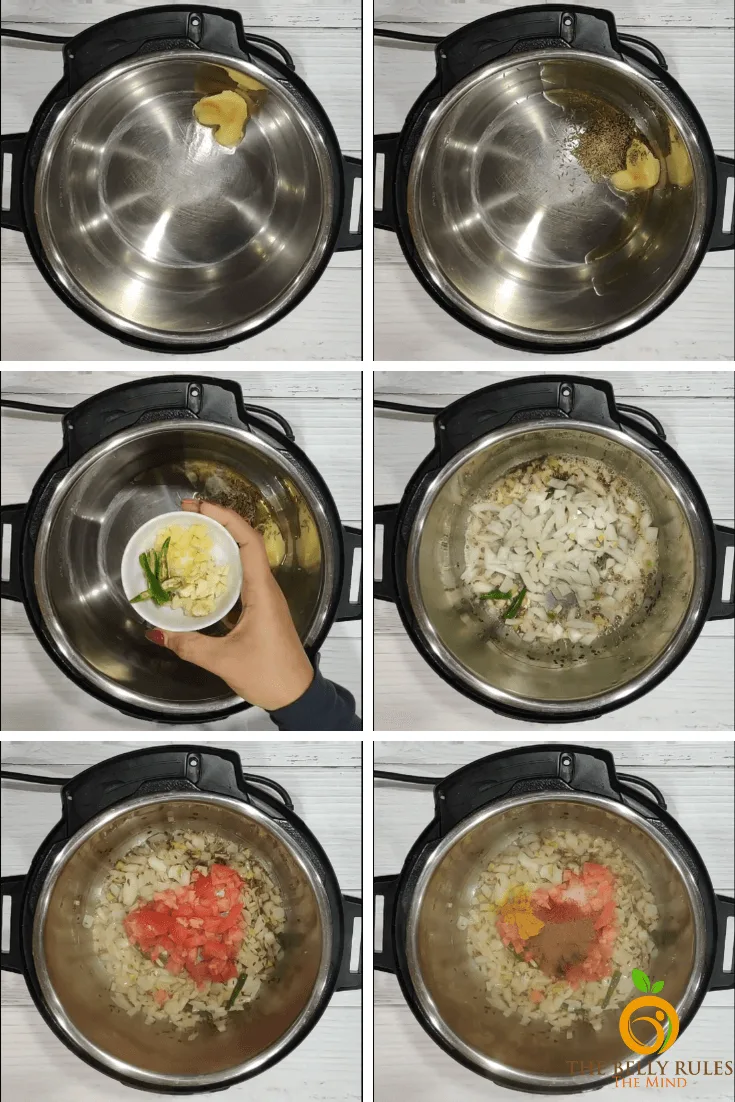 dal palak step by step