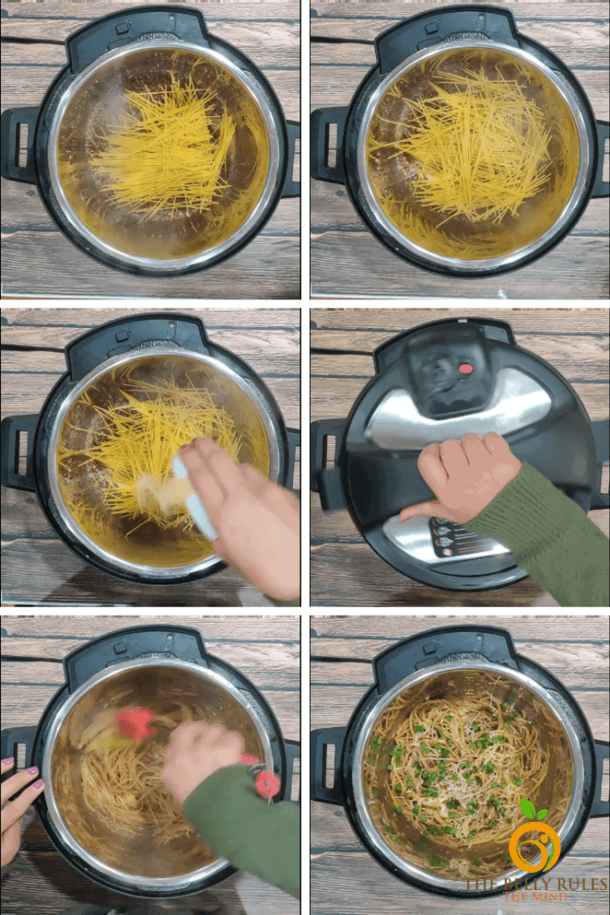 Instant Pot Garlic Noodles (Only 5 Ingredients) The Belly Rules The Mind
