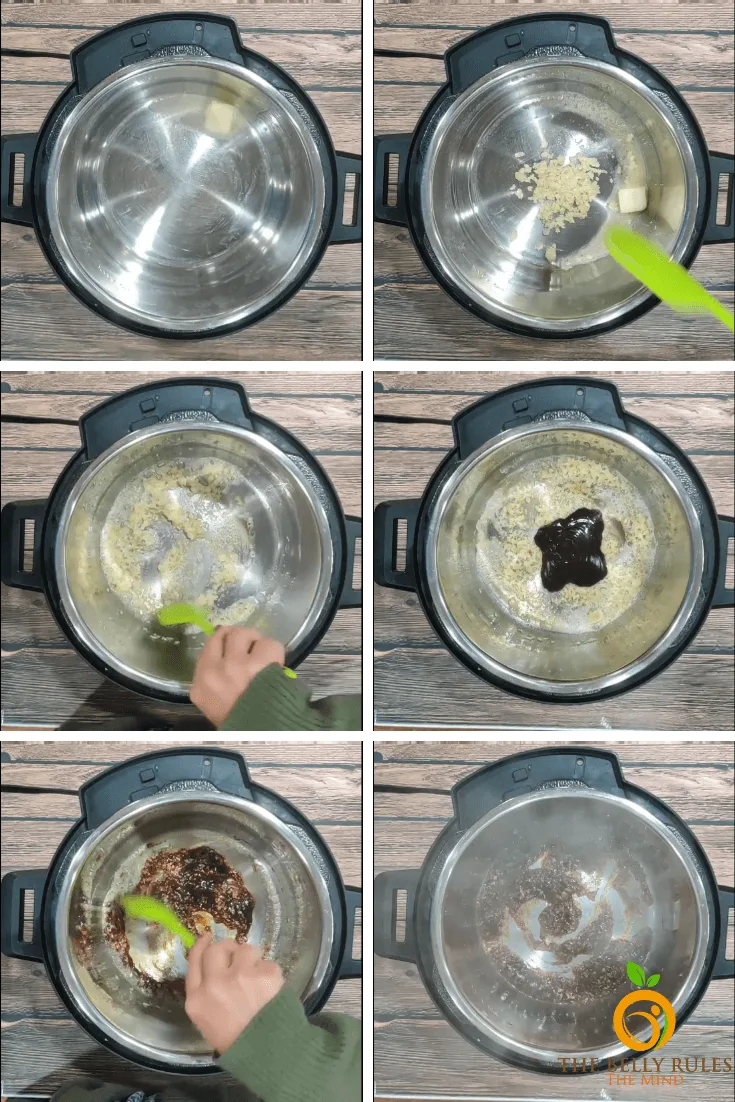 instant pot step by step recipe images