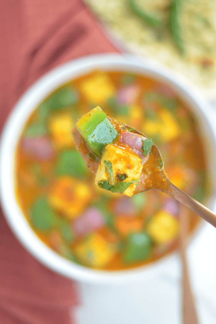 Instant pot Kadai paneer / karahi paneer