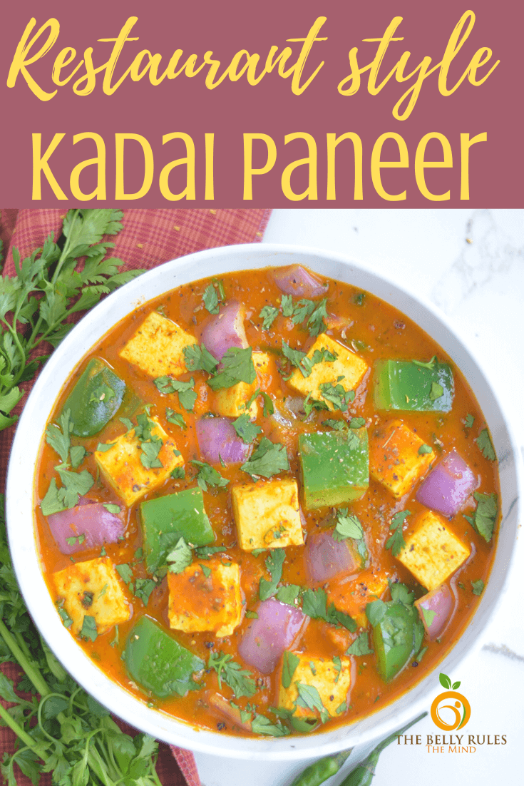 Instant pot Kadai paneer / karahi paneer