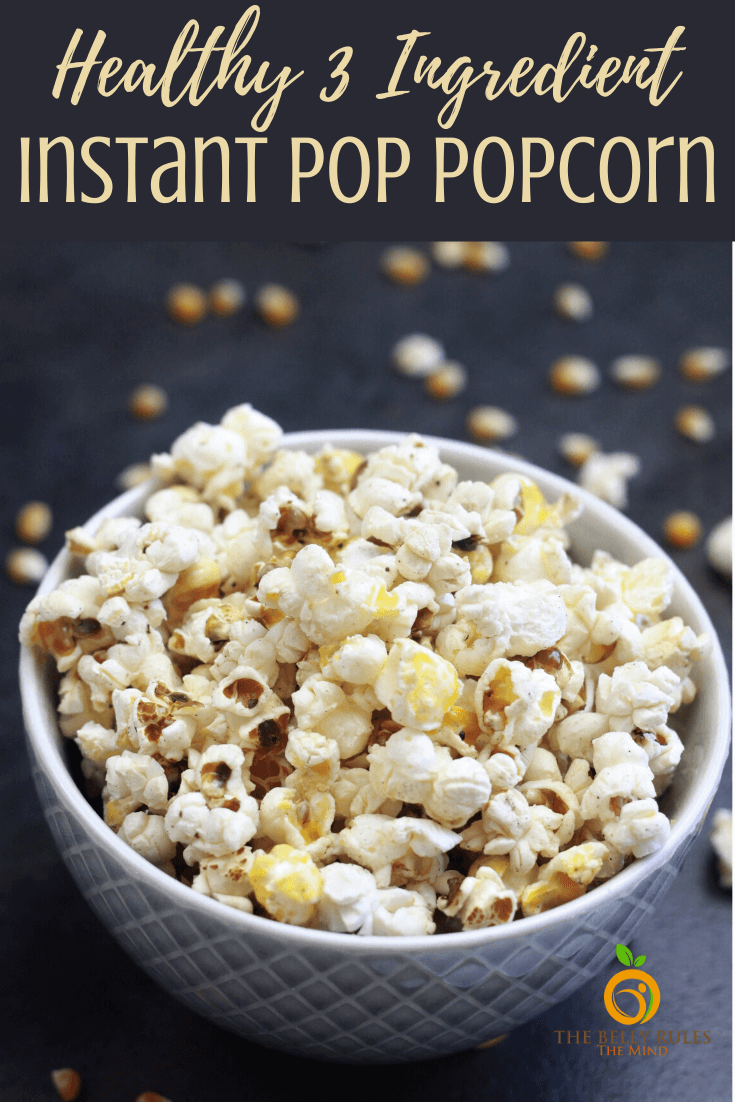 Homemade Instant Pot Popcorn Recipe