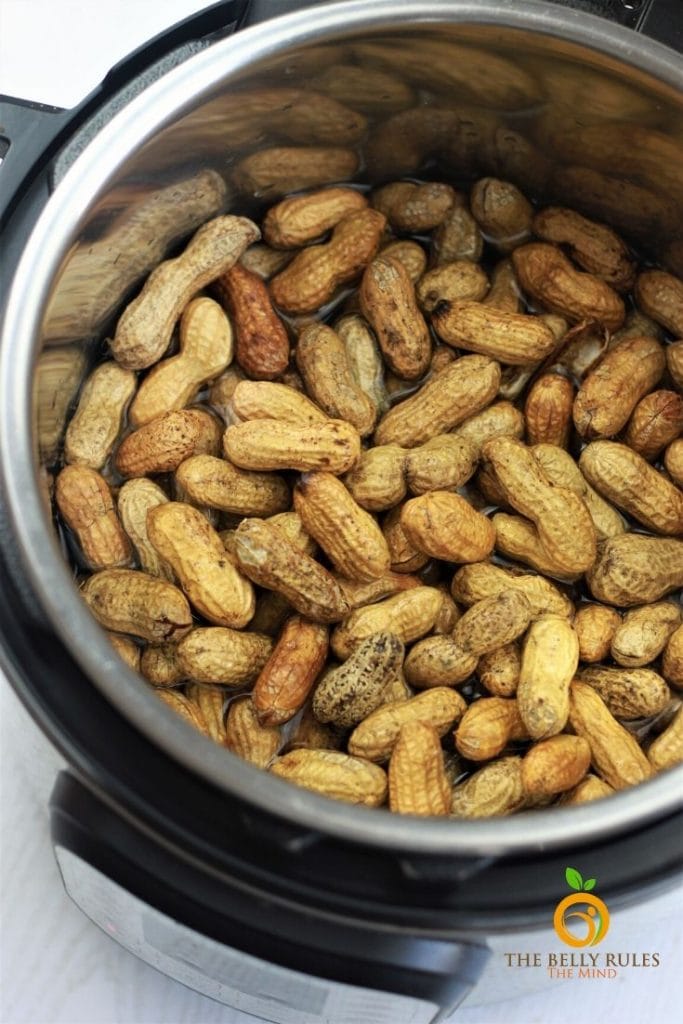 How long do you boil discount peanuts in a pressure cooker