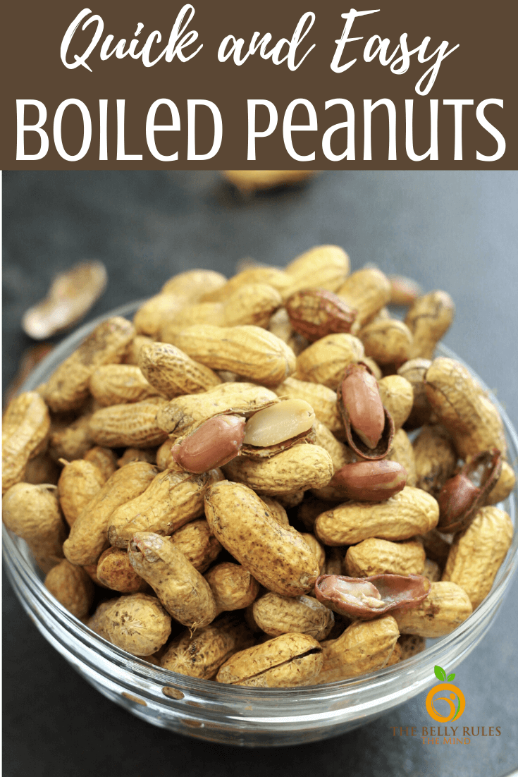 Instant Pot Boiled Peanuts - The Belly Rules The Mind